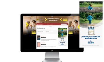 bannery s jednoduchou animací